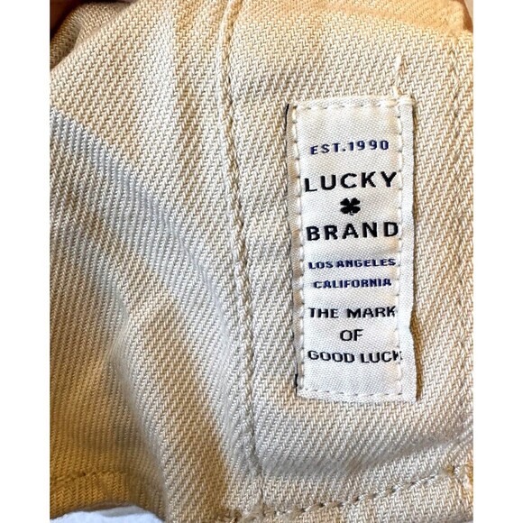 Lucky Brand‎ Men's Shirt Jacket Size Small Color Oatmeal Beige Outdoor Travel - Picture 9 of 11